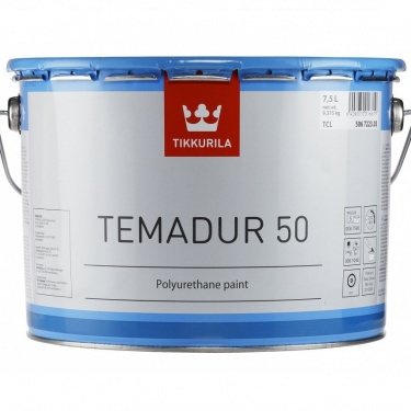 Temadur 50 от Tikkurila — профессиональная двухкомпонентная полиуретановая краска для спортивной разметки. Обладает высокой износостойкостью,...